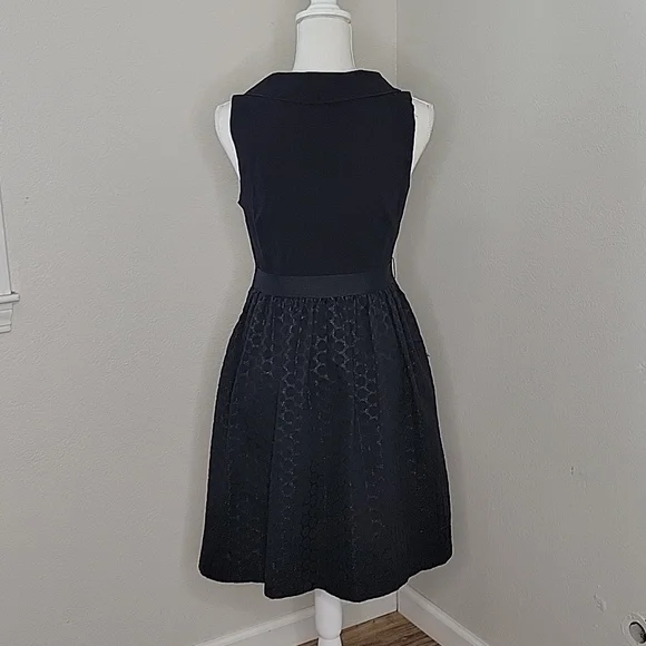 Wendy Katlen Black Metallic Sleeveless Dress - Picture 3 of 14